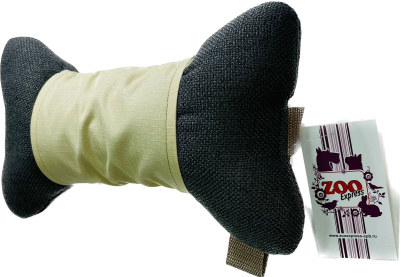 Зооэкспресс 602042 Игрушка  для собак КОСТЬ С РУЧКОЙ №2 (30 см, текстиль)