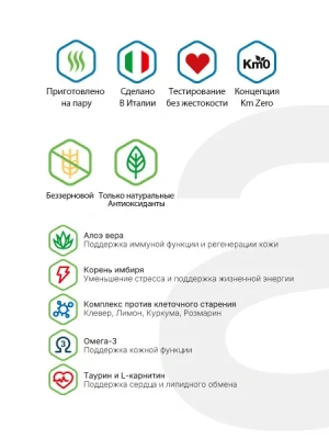 Сухой корм Alleva Holistic Adult Ocean Fish для собак ср.и кр. пород с рыбой конопл. и алое вера 2кг