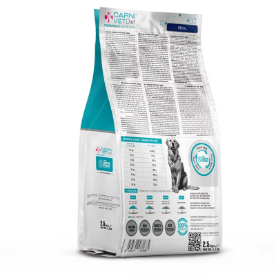 Сухой ветеринарный корм CARNI Vet Diet DOG RENAL для собак, 2,5кг