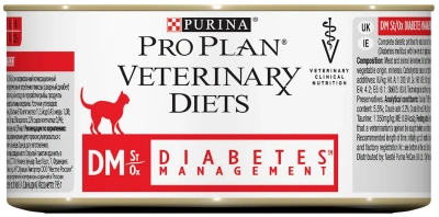 Purina Pro Plan Veterinary diets DM St/Ox Diabetes Management влажный корм для взрослых кошек 195г