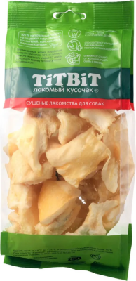 Лакомство для собак Титбит Хрустики говяжьи, 65г