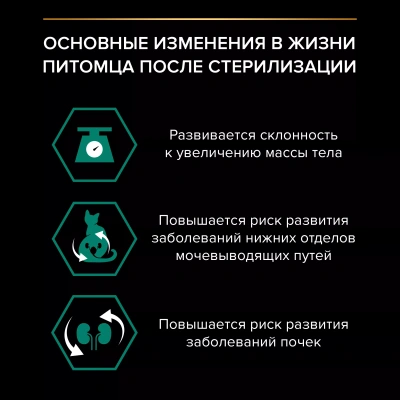 Purina Pro Plan Консервированный корм для стерилизованных кошек, курица в соусе 26*85 г