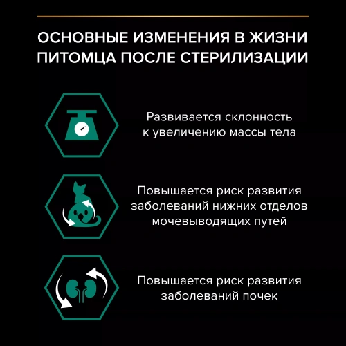 Purina Pro Plan Консервированный корм для стерилизованных кошек, курица в соусе 26*85 г