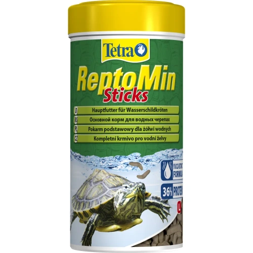 Tetra ReptoMin Sticks Корм для водных черепах, палочки 250 мл