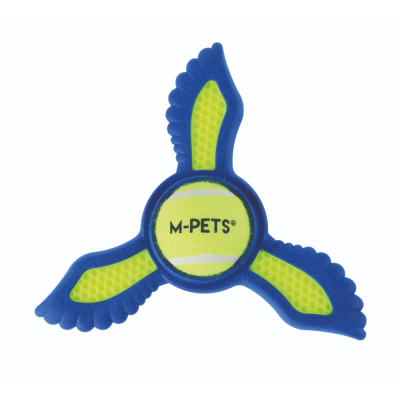 Игрушка для собак HOP Helix вертушка с теннисным мячом Mpets