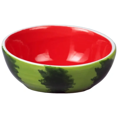 Миска Mr.Kranch керамическая для грызунов Арбузик 140 мл