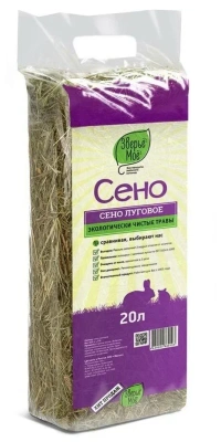 Сено луговое Зверьё моё, 20л*600 г