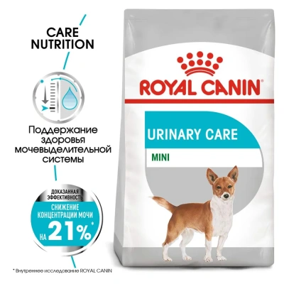 Сухой корм для собак мелких пород Royal Сanin Mini Urinary Care при мочекаменной болезни, 1 кг