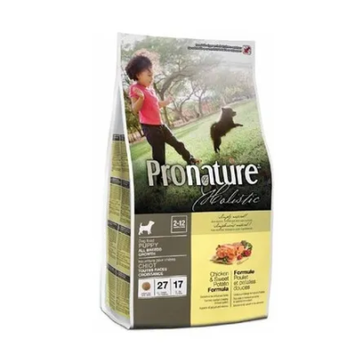 Сухой корм  Pronature Holistic корм для щенков, курица со сладким картофелем 2,72 кг