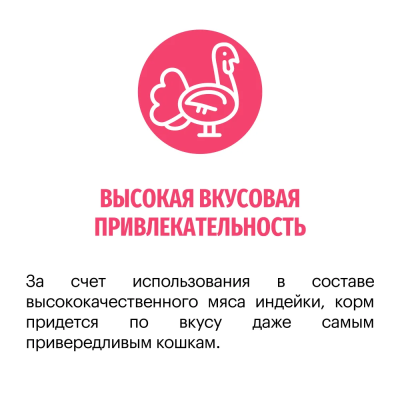 Сухой корм Карми Sensitive для кошек с чувствительным пищеварением Индейка 400г