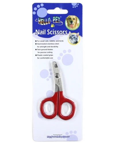 Когтерез-ножницы Хэллоу Пет для кошек загнутые малые