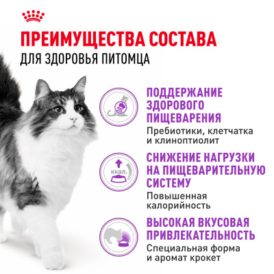 Сухой корм Royal Canin Sensible 33 для взрослых кошек с чувствительным пищеварением 2 кг