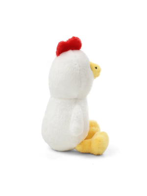 Игрушка мягкая для собак GiGwi PLUSH FRIENDZ  "Петушок с пищалкой", 120мм