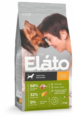 Сухой корм для собак Элато Holistic мелких пород Курица и Утка 500г