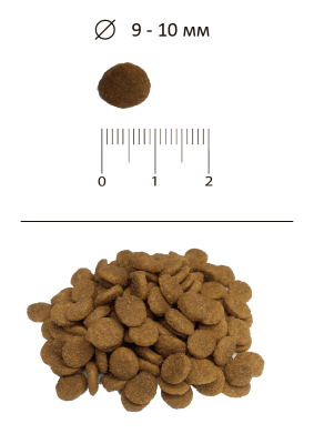 Сухой корм Blitz (Блиц) для взрослых кошек с Говядиной 0,4 кг