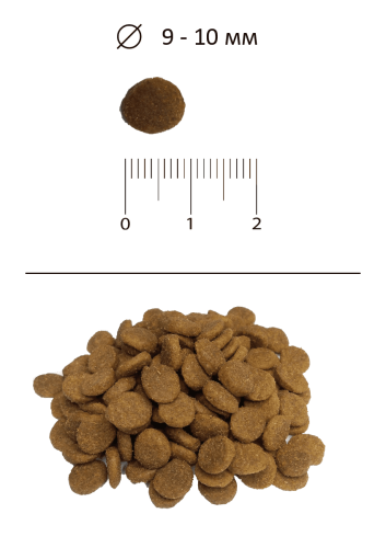 Сухой корм Blitz (Блиц) для взрослых кошек с Говядиной 0,4 кг