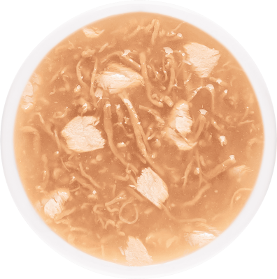 Деревенские лакомства 4х35 г суп для кошек из утки с лососем пауч