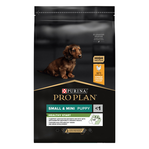 Сухой корм PRO PLAN DOG для щенков мелких пород,  Курица 7кг