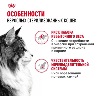 Влажный корм Royal Canin для кошек (5 инстинкт+5 стерил) 10*85г
