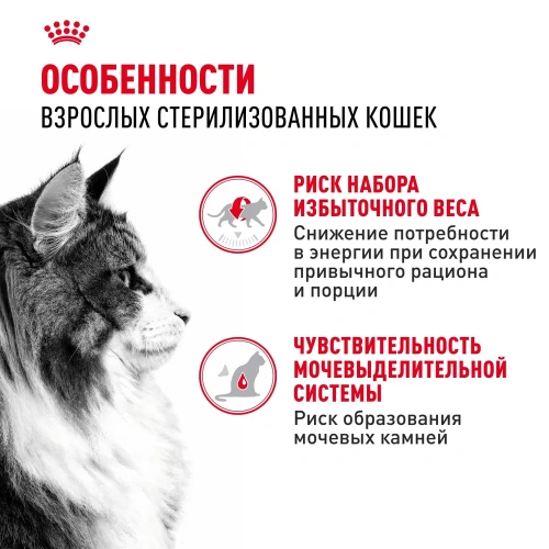 Влажный корм Royal Canin для кошек (5 инстинкт+5 стерил) 10*85г