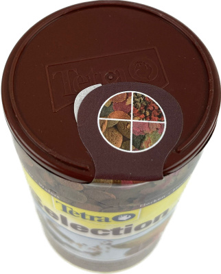 Корм для  рыбок Tetra Selection 4 вида основного корма, 100 мл