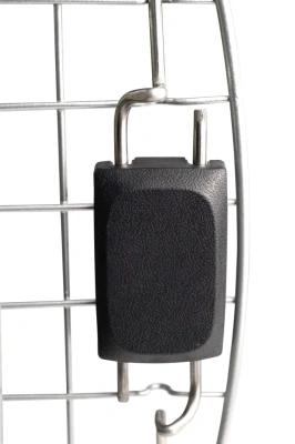 18412 переноска для животных "Турне" L АВИА с металлической дверцей 54,5*36*34 см фиолетовая