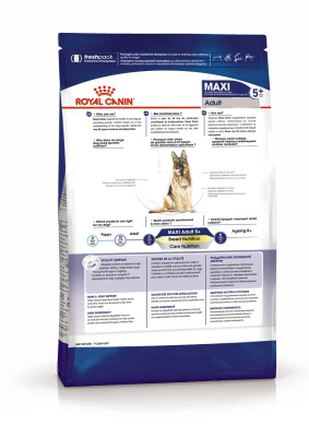Сухой корм ROYAL CANIN MAXI ADULT 5+ для собак крупных пород старше 5 лет 4 кг