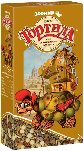 Корм Зоомир Тортила Корм для сухопутных черепах 170г