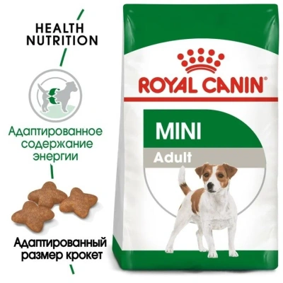 Сухой корм Royal Canin Mini Adult для взрослых собак малых пород 500+300 г.