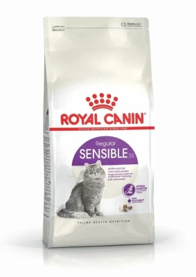 Сухой корм Royal Canin Sensible 33 для взрослых кошек с чувствительным пищеварением 1,2 кг