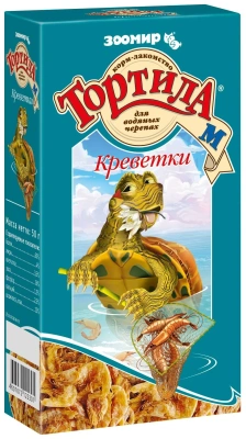 Корм Зоомир Тортила-М Корм для водяных черепах Креветки 50г