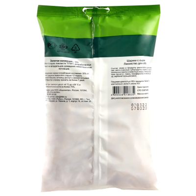 Лакомство для собак Титбит Шарики с сыром, Золотая коллекция, 95 г