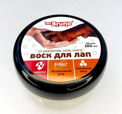 Мистер Бруно Воск для лап 100 мл