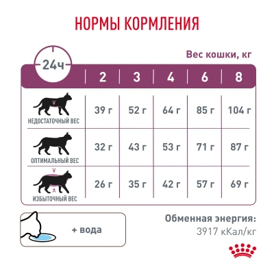Сухой корм для кошек Royal Canin Renal Feline при хронической почечной недостаточности 0,4 кг