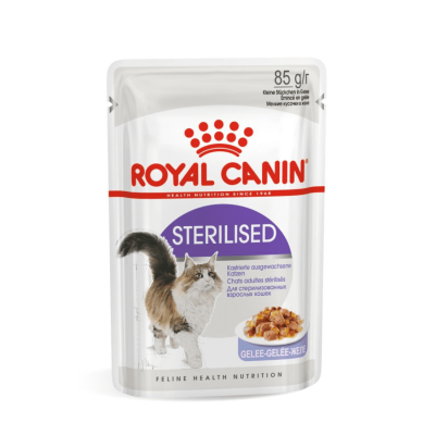 Royal Canin Sterilised Консервированный корм для стерилизованных кошек, в желе, 28*85 г