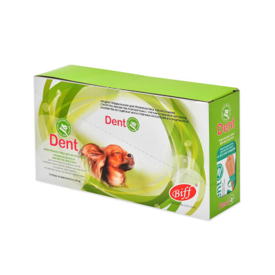 Лакомство Biff Dent для собак со вкусом Говядины, для чистки зубов, 35гр