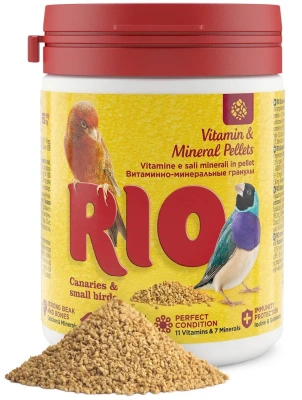 Витаминно-минеральная смесь РИО (RIO) для канареек, экзотов и др мелких птиц 120 гр, 23070