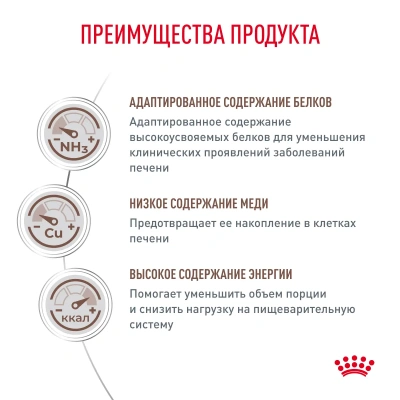 Royal Canin Hepatic SO Сухой ветеринарный корм для кошек при заболеваниях печени, 350 г