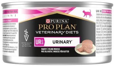 Влажный корм для кошек Purina PPVD для взрослых кошек при МКБ, мусс с индейкой 195г