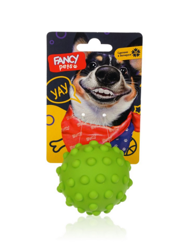 Игрушка для собак Fancy Pets (Фэнси Пэтс) "Мячик Ёжик" 8,5см