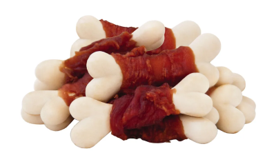 Деревенские лакомства 79711878 для собак мини-пород Кальциевая косточка с уткой 55г