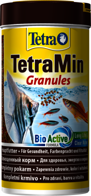 TetraMin Mini Granules Корм для всех видов мелких рыб, гранулы 250мл