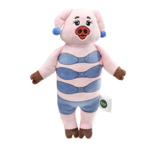 Игрушка мягкая для собак Triol СОЮЗМУЛЬТФИЛЬМ "Свинка в купальнике", 240мм