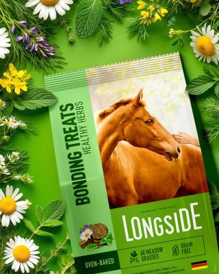Лакомство для лошадей LONGSIDE, укрепляющее доверие. Полезные травы