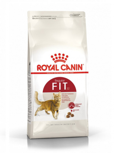 Royal Canin Fit 32 Сухой корм для взрослых кошек с нормальной активностью, 2 кг